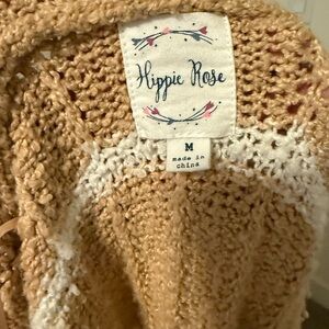 Hippie Rose Chunky Knit Cardigan